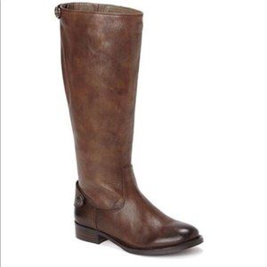 ARTURO CHIANG Brown Ombre Fierce Riding Boots 6.5